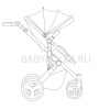 Аксессуары Babyruler Покрышка заднего колеса для коляски Babyruler ST166